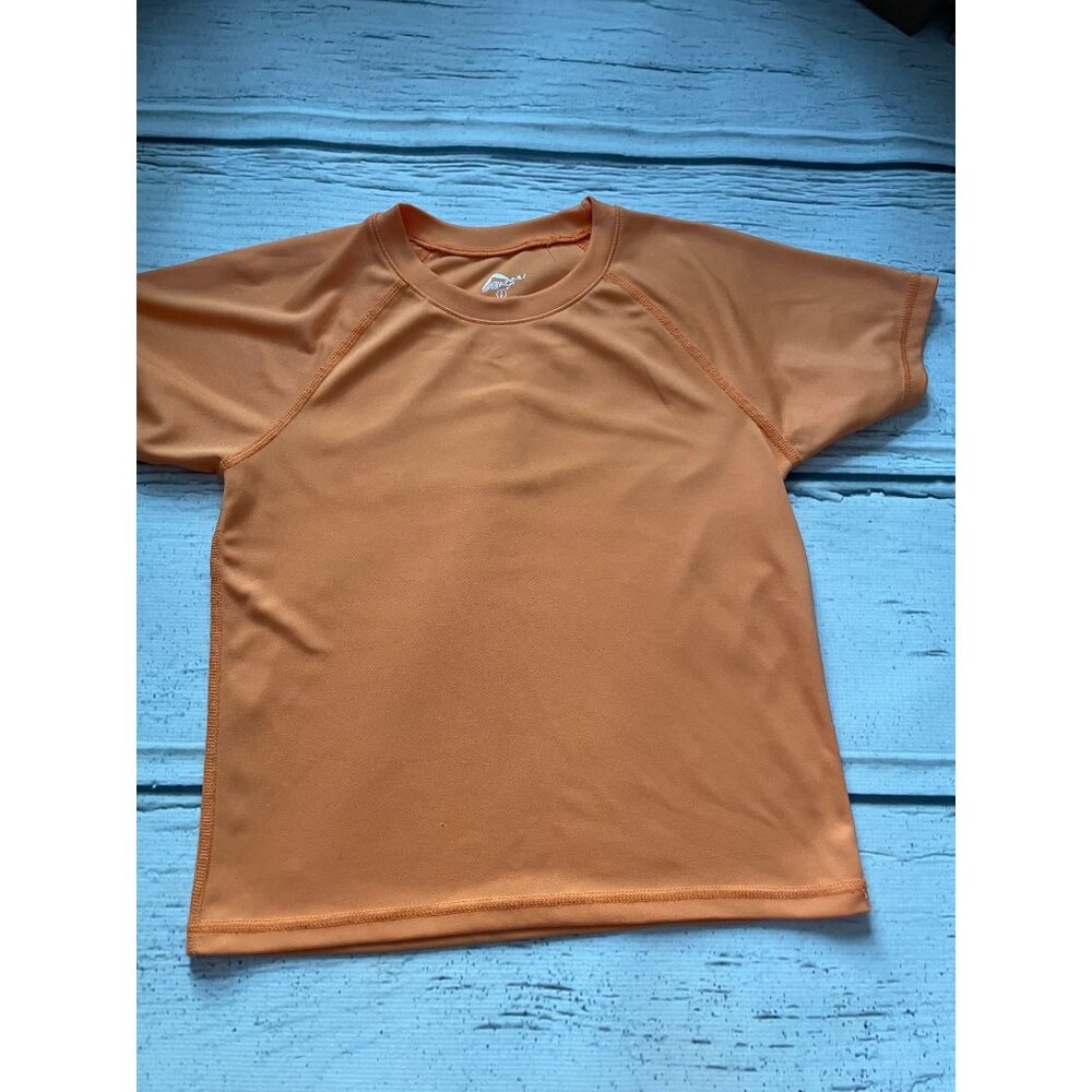 Orange rashguard